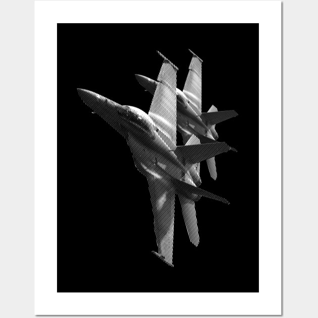 F/A-18 Hornet Wall Art by hobrath